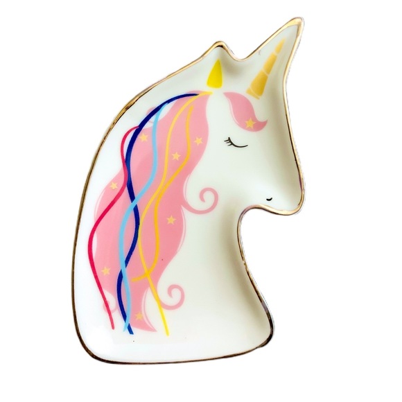 UNICORN TRINKET TRAY NWT - Picture 2 of 3
